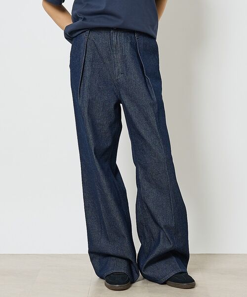 ABAHOUSE / アバハウス デニムパンツ | WEB限定【Wrangler / ラングラー】WRANCHER DENIM WI（ネイビー）