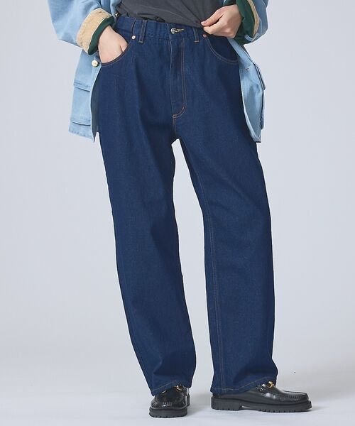 ABAHOUSE / アバハウス デニムパンツ | 【LLBEAN/エルエルビーン】Dexter Comfort denim/デクス（ネイビー）