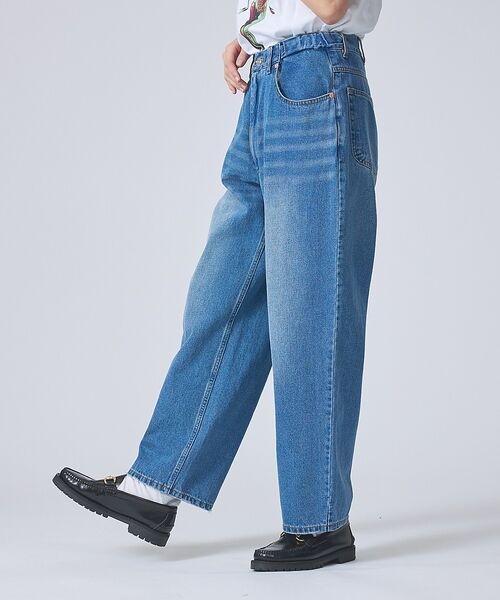 ABAHOUSE / アバハウス デニムパンツ | 【LLBEAN/エルエルビーン】Dexter Comfort denim/デクス（ブルー）