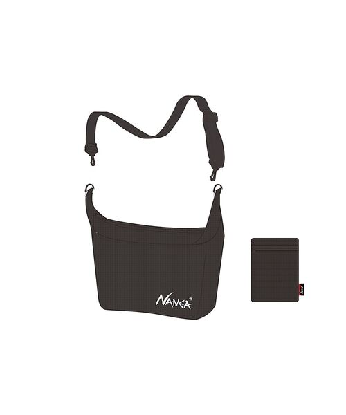 ABAHOUSE / アバハウス ショルダーバッグ | 【NANGA/ナンガ】Fibermax TUL COMPACT SACOCHE/ | 詳細10