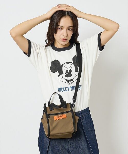 ABAHOUSE / アバハウス ショルダーバッグ | 【UNIVERSALOVERALL / ユニバーサルオーバーオール】2WAY ミ | 詳細14