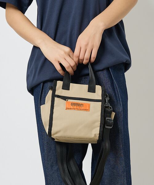 ABAHOUSE / アバハウス ショルダーバッグ | 【UNIVERSALOVERALL / ユニバーサルオーバーオール】2WAY ミ（ベージュ）