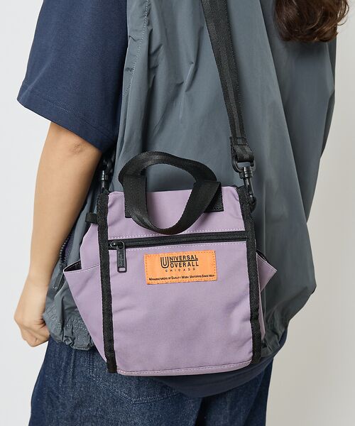 ABAHOUSE / アバハウス ショルダーバッグ | 【UNIVERSALOVERALL / ユニバーサルオーバーオール】2WAY ミ（ラベンダー）