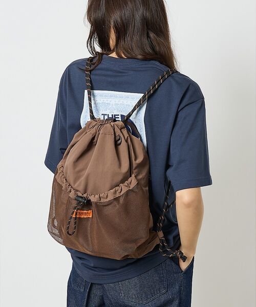 ABAHOUSE / アバハウス リュック・バックパック | 【UNIVERSALOVERALL / ユニバーサルオーバーオール】 フロントメ（モカ）
