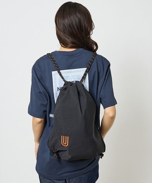 ABAHOUSE / アバハウス リュック・バックパック | 【UNIVERSALOVERALL / ユニバーサルオーバーオール】ダブルリンク（ブラック）