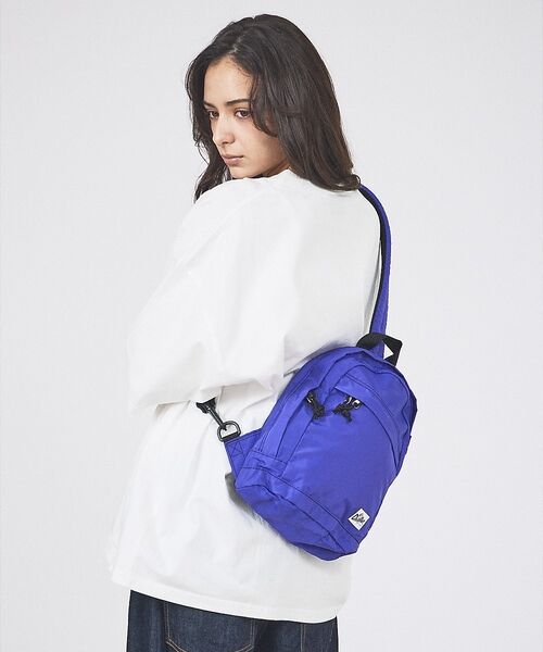 ABAHOUSE / アバハウス リュック・バックパック | 【Drifter / ドリフター】ワンショルダー スリングバッグ / ユニセック（パープル）