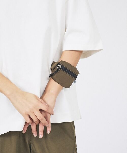 ABAHOUSE / アバハウス バッグ | 【Drifter / ドリフター】ギャザーリスト ポーチ / DFV1109【予（ブラウン）