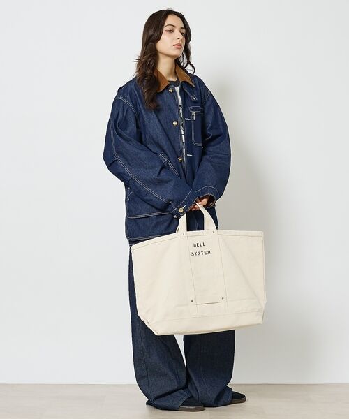 ABAHOUSE / アバハウス トートバッグ | 【BELL SYSTEM / ベルシステム】Canvas Tool Bag / | 詳細1