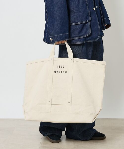 ABAHOUSE / アバハウス トートバッグ | 【BELL SYSTEM / ベルシステム】Canvas Tool Bag / | 詳細3