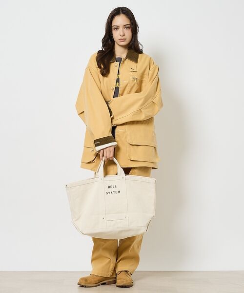 ABAHOUSE / アバハウス トートバッグ | 【BELL SYSTEM / ベルシステム】Canvas Tool Bag / | 詳細1