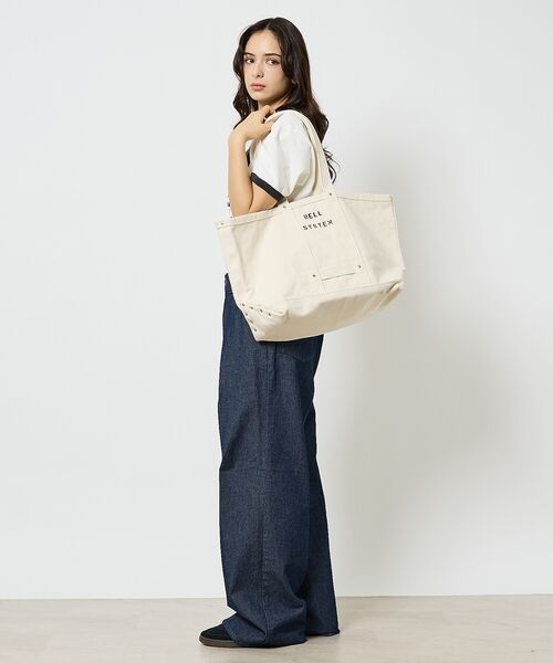 ABAHOUSE / アバハウス ショルダーバッグ | 【BELL SYSTEM / ベルシステム】Canvas Tool Bag / | 詳細2