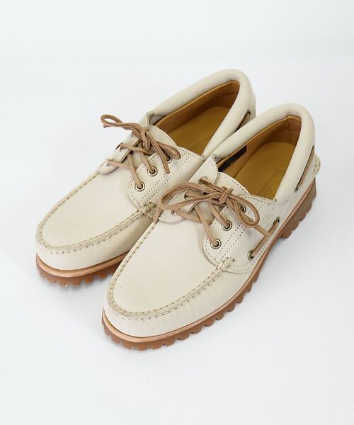 ABAHOUSE / アバハウス シューズ | 【Timberland/ティンバーランド】Authentics 3 Eye Cl（ライトベージュ）