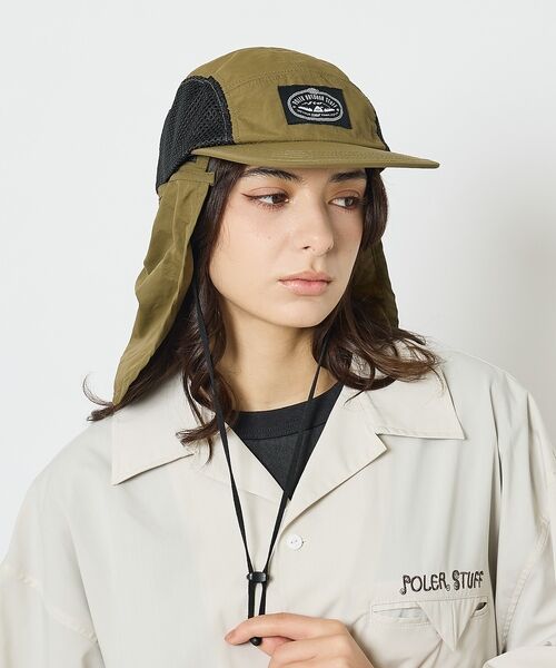 ABAHOUSE / アバハウス ハット | 【POLER / ポーラー】2WAY サンガード付き 日よけ キャップ / ユニ | 詳細26