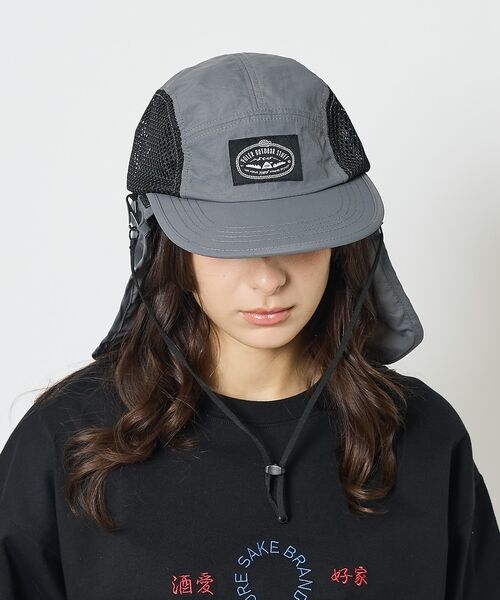 ABAHOUSE / アバハウス ハット | 【POLER / ポーラー】2WAY サンガード付き 日よけ キャップ / ユニ | 詳細30