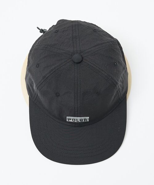 ABAHOUSE / アバハウス ハット | 【POLER / ポーラー】ファリーフォント ナイロン 6パネル キャップ / | 詳細4