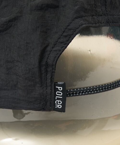 ABAHOUSE / アバハウス ハット | 【POLER / ポーラー】ファリーフォント ナイロン 6パネル キャップ / | 詳細8
