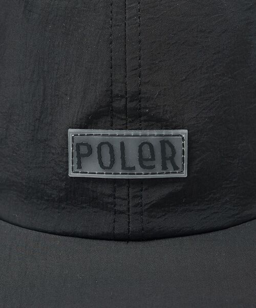 ABAHOUSE / アバハウス ハット | 【POLER / ポーラー】ファリーフォント ナイロン 6パネル キャップ / | 詳細9