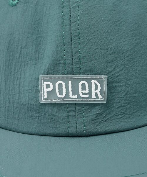 ABAHOUSE / アバハウス ハット | 【POLER / ポーラー】ファリーフォント ナイロン 6パネル キャップ / | 詳細21