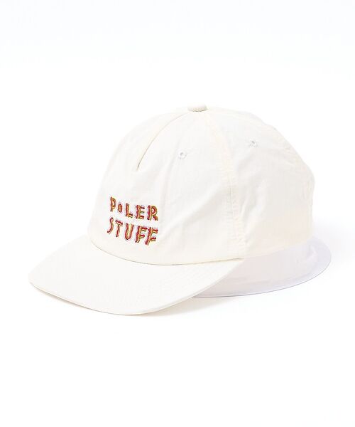 ABAHOUSE / アバハウス ハット | 【POLER / ポーラー】フェスティバル STUFF ナイロンキャップ / ユ（ホワイト）
