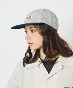 ABAHOUSE / アバハウス ハット | 【POLER / ポーラー】チェック 5パネル キャップ / ユニセックス【予約