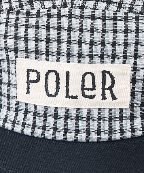 ABAHOUSE / アバハウス ハット | 【POLER / ポーラー】チェック 5パネル キャップ / ユニセックス | 詳細13