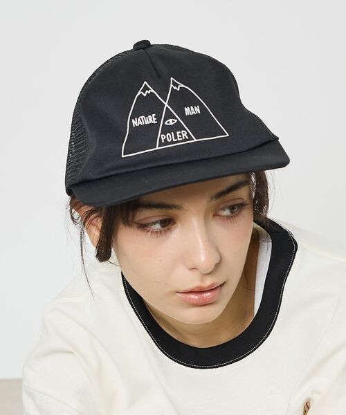 ABAHOUSE / アバハウス ハット | 【POLER / ポーラー】ベン メッシュ キャップ / ユニセックス【予約】 | 詳細1