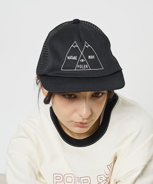 ABAHOUSE / アバハウス ハット | 【POLER / ポーラー】ベン メッシュ キャップ / ユニセックス【予約】 | 詳細2