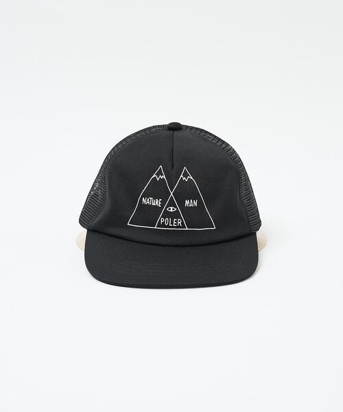 ABAHOUSE / アバハウス ハット | 【POLER / ポーラー】ベン メッシュ キャップ / ユニセックス【予約】 | 詳細4
