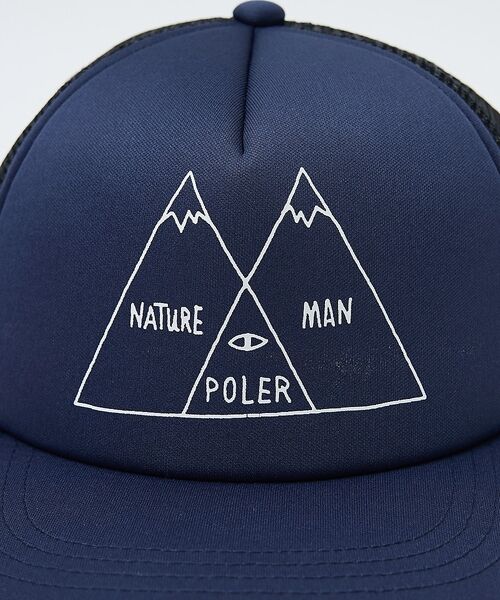 ABAHOUSE / アバハウス ハット | 【POLER / ポーラー】ベン メッシュ キャップ / ユニセックス | 詳細14