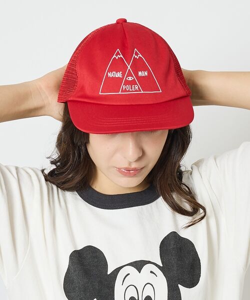 ABAHOUSE / アバハウス ハット | 【POLER / ポーラー】ベン メッシュ キャップ / ユニセックス【予約】 | 詳細13