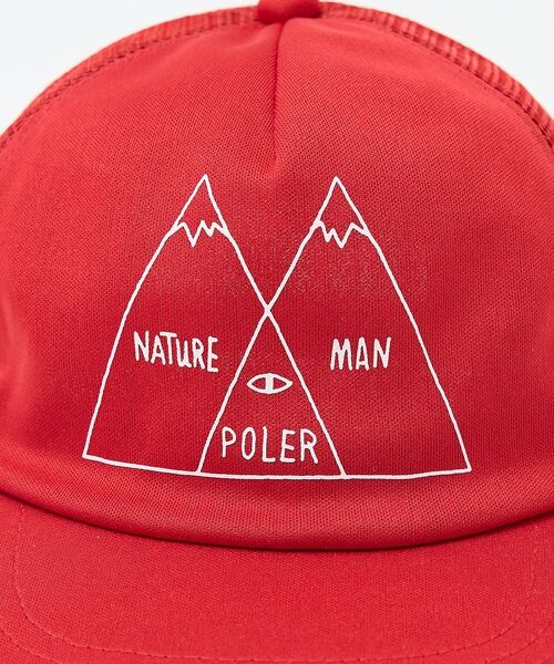 ABAHOUSE / アバハウス ハット | 【POLER / ポーラー】ベン メッシュ キャップ / ユニセックス【予約】 | 詳細16