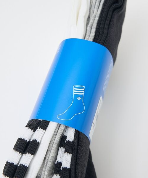 ABAHOUSE / アバハウス ソックス | 【adidas originals/アディダスオリジナルス】CREW SOCK | 詳細6
