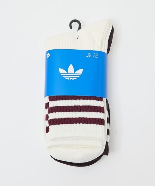 ABAHOUSE / アバハウス ソックス | 【adidas originals/アディダスオリジナルス】CREW SOCK | 詳細8