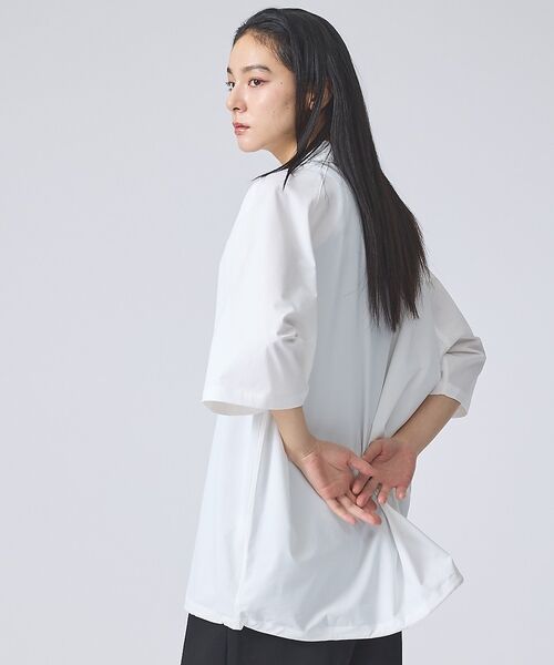 ABAHOUSE / アバハウス シャツ・ブラウス | 【FORTUNA /フォルトゥナ】ECOTEC OpenCollarPO-Shi | 詳細5