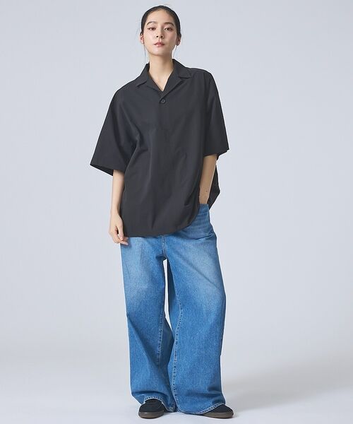 ABAHOUSE / アバハウス シャツ・ブラウス | 【FORTUNA /フォルトゥナ】ECOTEC OpenCollarPO-Shi | 詳細12