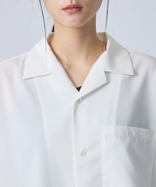 ABAHOUSE / アバハウス シャツ・ブラウス | 【FORTUNA/フォルトゥナ】ECOTECOpenCollarShirts/エ | 詳細8