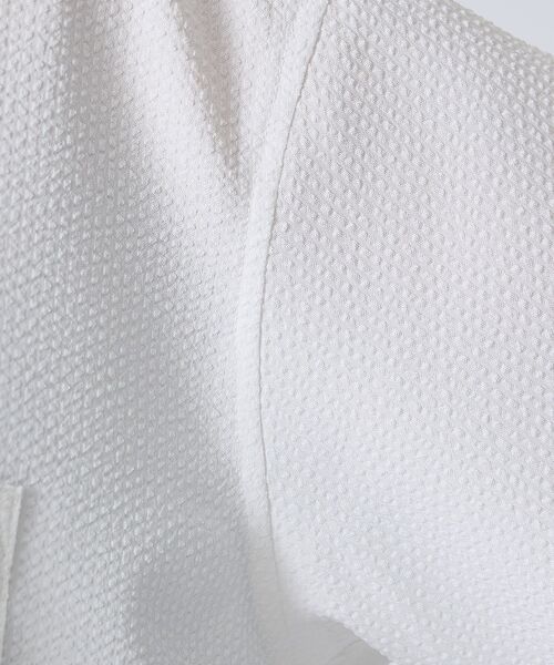 ABAHOUSE / アバハウス シャツ・ブラウス | 【FORTUNA /フォルトゥナ】ECOTECSeerSuckerOpenCol | 詳細4