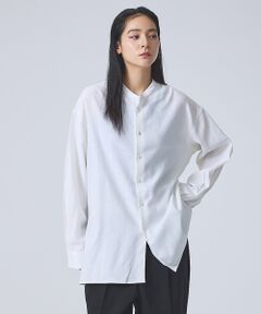 ABAHOUSE / アバハウス シャツ・ブラウス | 【FORTUNA /フォルトゥナ】DoubleLinenShirt/ダブルリネン