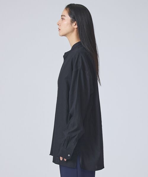 ABAHOUSE / アバハウス シャツ・ブラウス | 【FORTUNA /フォルトゥナ】DoubleLinenShirt/ダブルリネン | 詳細13