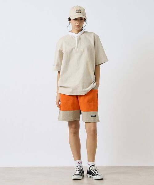 ABAHOUSE / アバハウス ポロシャツ | 【BARBARIAN / バーバリアン】Henley Collar Short | 詳細6