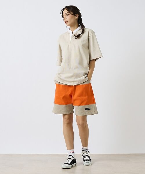 ABAHOUSE / アバハウス ポロシャツ | 【BARBARIAN / バーバリアン】Henley Collar Short | 詳細7