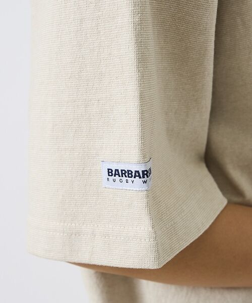 ABAHOUSE / アバハウス ポロシャツ | 【BARBARIAN / バーバリアン】Henley Collar Short | 詳細13