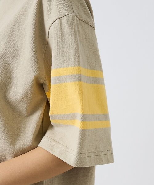 ABAHOUSE / アバハウス Tシャツ | 【BARBARIAN / バーバリアン】Crewneck Short ナンバリン | 詳細7