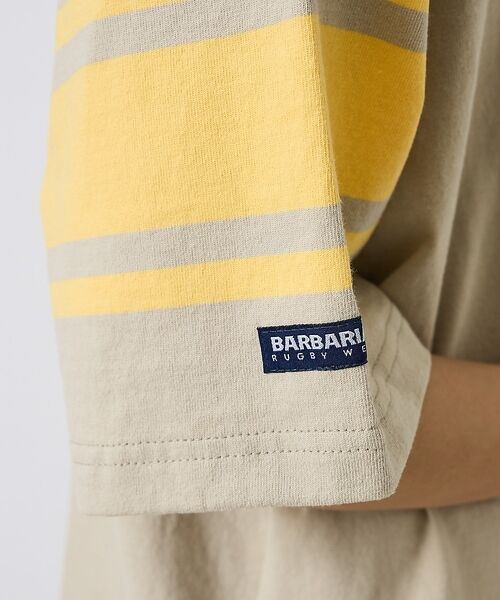 ABAHOUSE / アバハウス Tシャツ | 【BARBARIAN / バーバリアン】Crewneck Short ナンバリン | 詳細8