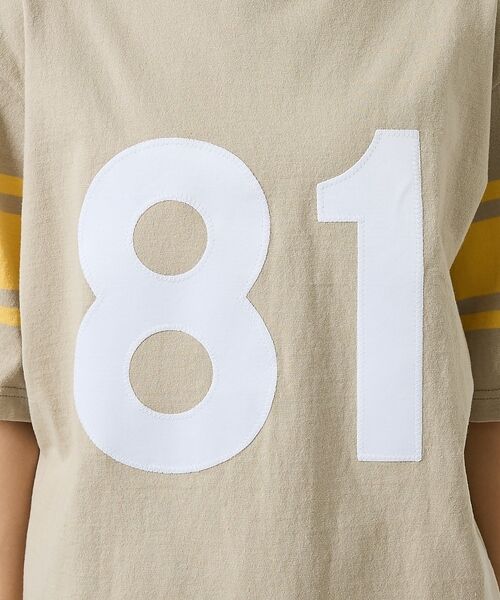 ABAHOUSE / アバハウス Tシャツ | 【BARBARIAN / バーバリアン】Crewneck Short ナンバリン | 詳細9