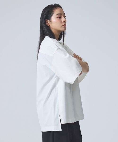 ABAHOUSE / アバハウス Tシャツ | 【FORTUNA /フォルトゥナ】DockingCrewNeckTee/ドッキン | 詳細1