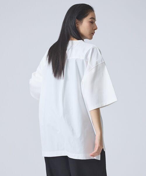 ABAHOUSE / アバハウス Tシャツ | 【FORTUNA /フォルトゥナ】DockingCrewNeckTee/ドッキン | 詳細5