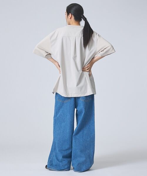 ABAHOUSE / アバハウス Tシャツ | 【FORTUNA /フォルトゥナ】DockingCrewNeckTee/ドッキン | 詳細10