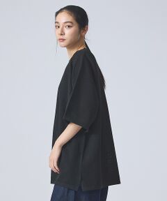 ABAHOUSE / アバハウス ニット・セーター | 【FORTUNA /フォルトゥナ】ECOTEC KnitメッシュT/エコテックニ