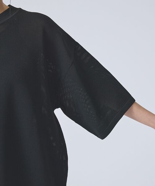 ABAHOUSE / アバハウス ニット・セーター | 【FORTUNA /フォルトゥナ】ECOTEC KnitメッシュT/エコテックニ | 詳細23